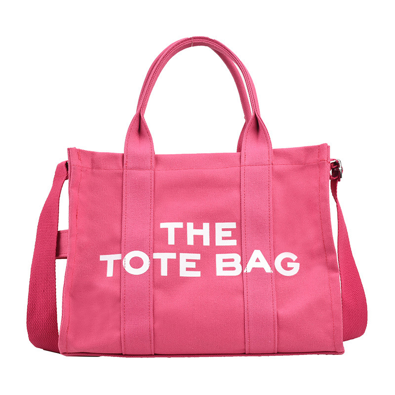 Fashion Letters Tote Bag 2022 Autumn Large Capacity Printing Patchwork Handbag Korean Casual All-Matching Commuter Bag