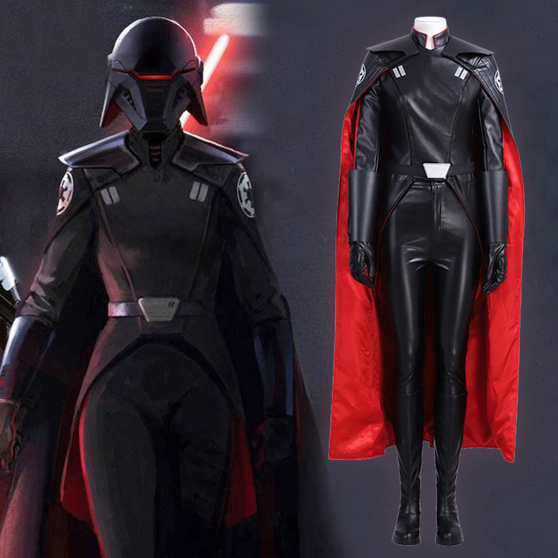 starwars星球大战cos陨落武士团同款cos服二姐cosplay衣服全套
