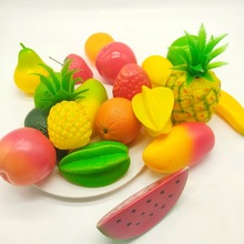 仿真塑料水果假苹果桃子假草莓早教道具水果店橱窗装饰拍摄道具