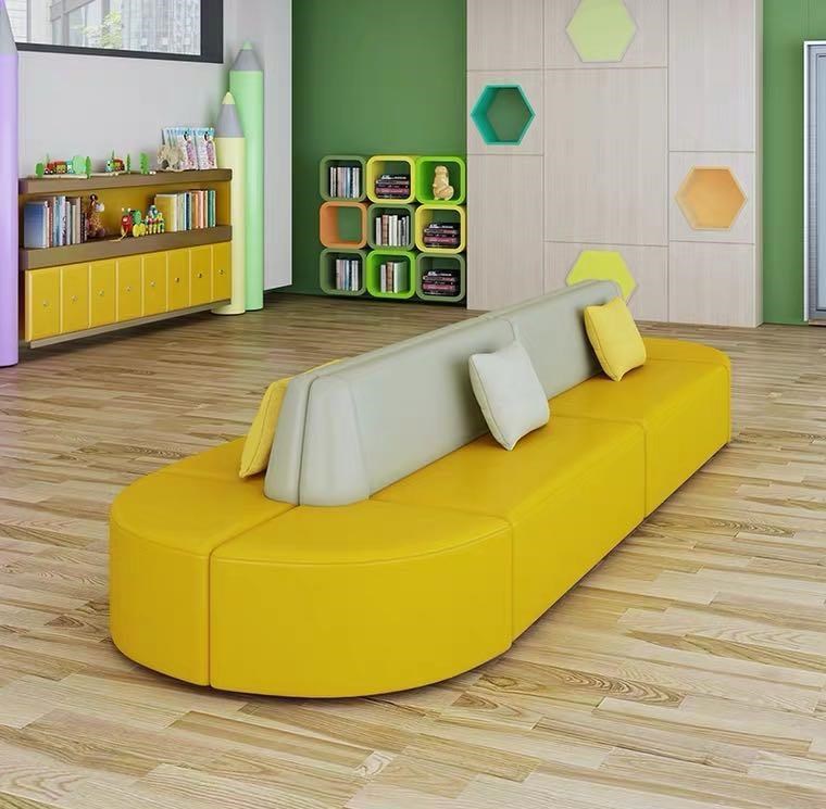 图书馆沙发阅览室沙发洽谈区沙发会客区沙发接待区沙发异形组合