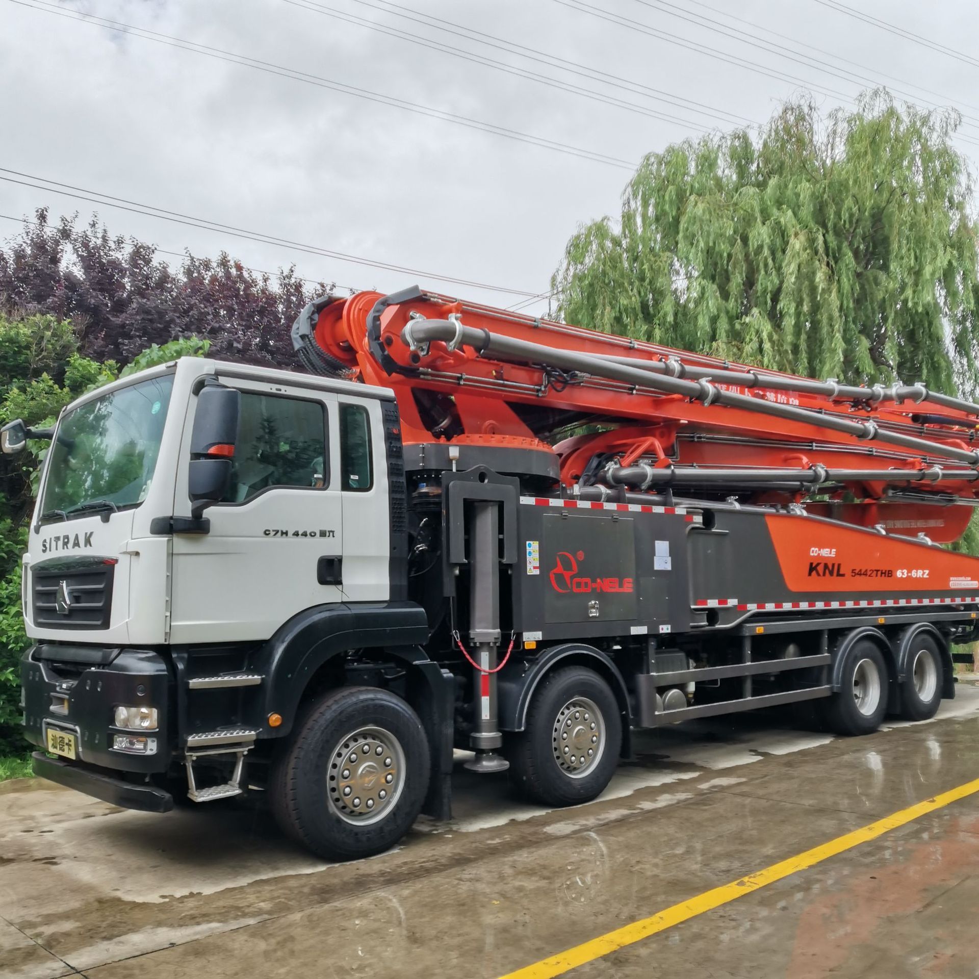 0成交0辆小型水泥泵车 混凝土输送泵泵车 38米天泵