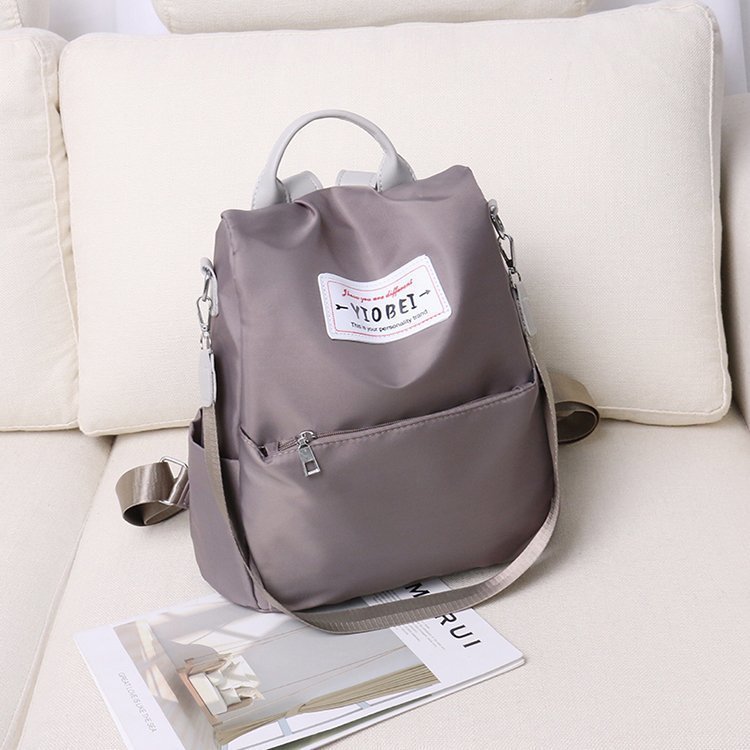 Anti-Theft Oxford Canvas Large-Capacity Backpack Wholesale Simple Travel Backpack Women 2020 New Fashion Bags