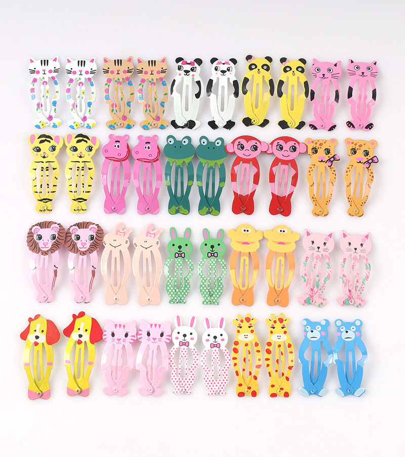 Korean Cute Japanese Style Cartoon Fruit Animal BB Clip Side Clip Sweet Girl Bang Clip Hairpin Female Cropped Hair Clip