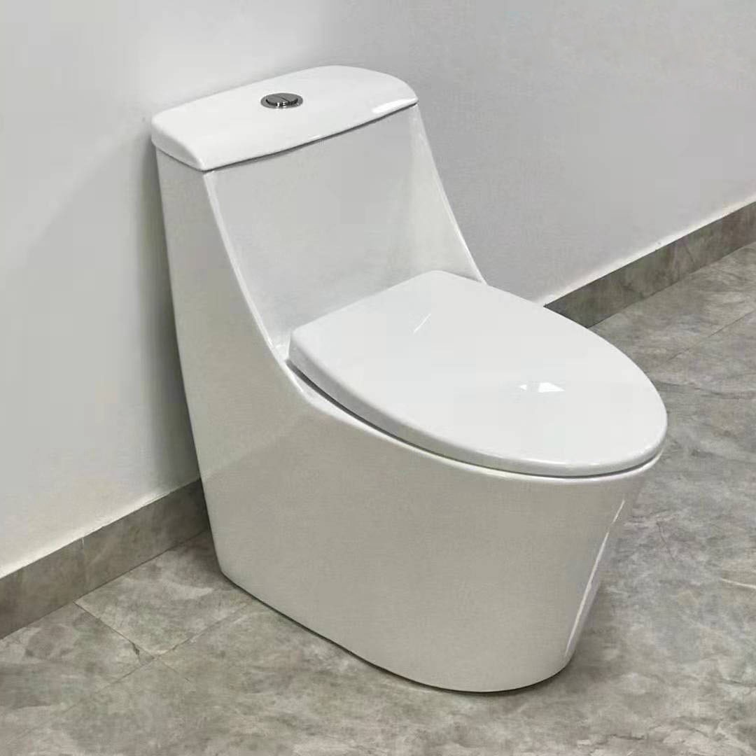 广东潮州陶瓷连体陶瓷扶手坐便器智洁釉超漩虹吸马桶静音节水老人