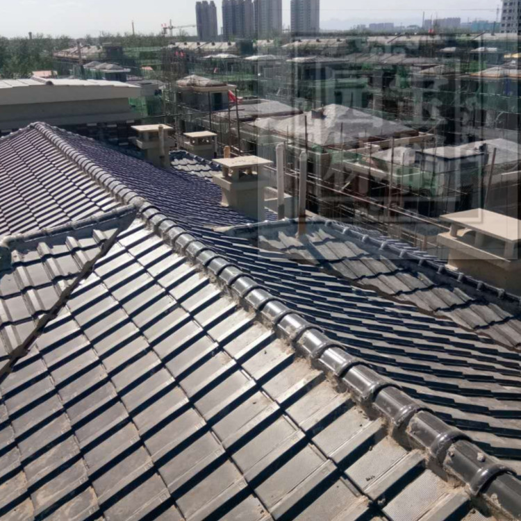 单波瓦 别墅新型屋面防水瓦 新农村建设 屋顶陶土琉璃瓦 美观便宜