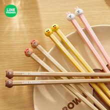韩式可爱合金筷子家用高颜值筷子耐高温防潮一人一筷卡通餐具筷子