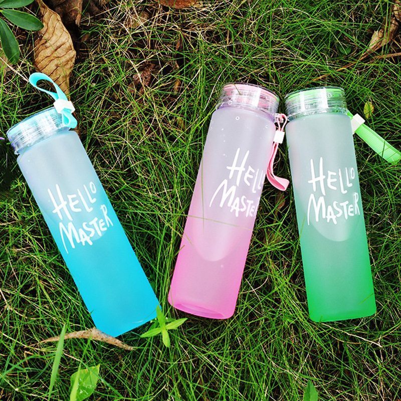 High-Looking Portable Sports Tea Cup Large Capacity Plastic Water Cup Outdoor Sports Water Cup Advertising Gift Cup Wholesale