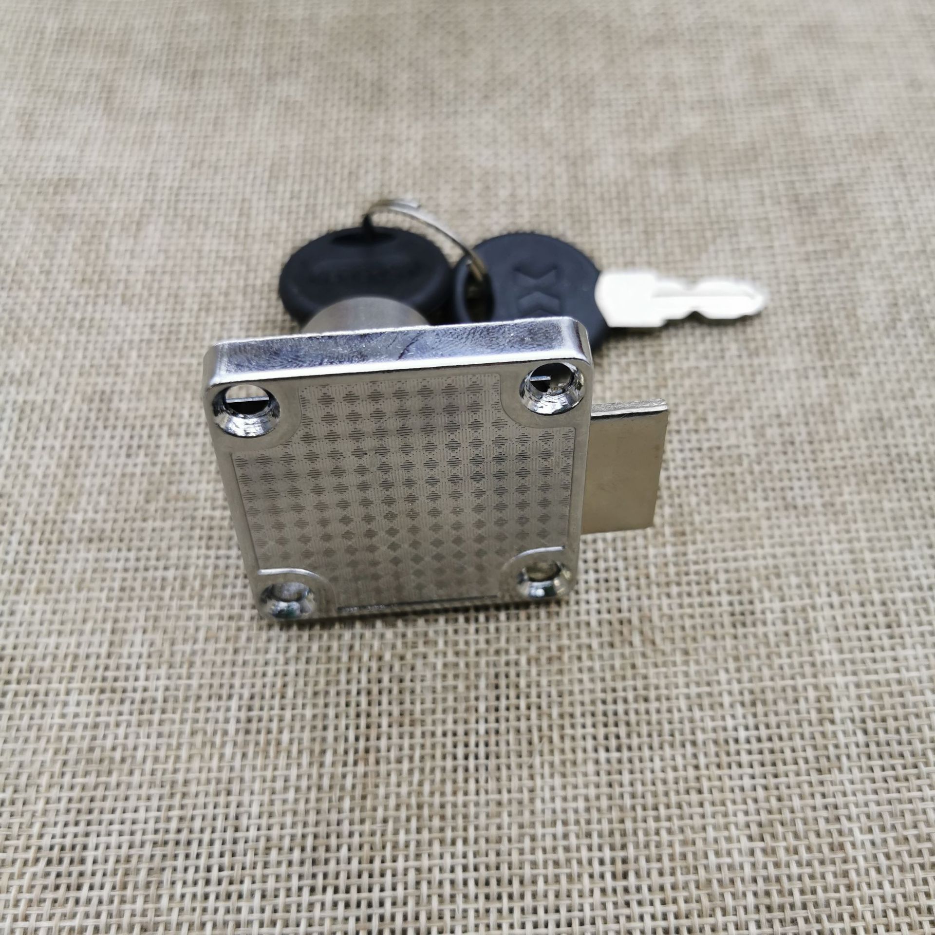 小博士138-22办公桌抽屉锁 办公柜锁家具抽屉锁 优质方舌抽屉锁