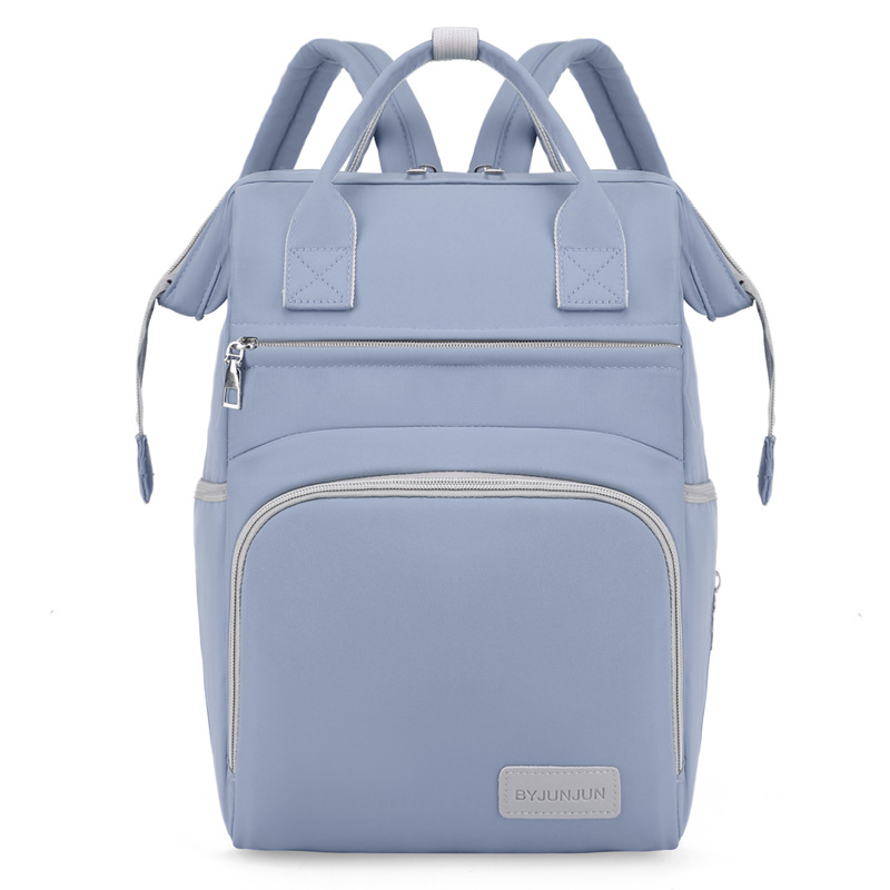 Mummy Backpack Cross-Border New Arrival Mom Outing Portable Stroller Pannier Bag Large Capacity Dry Wet Separation Baby Diaper Bag