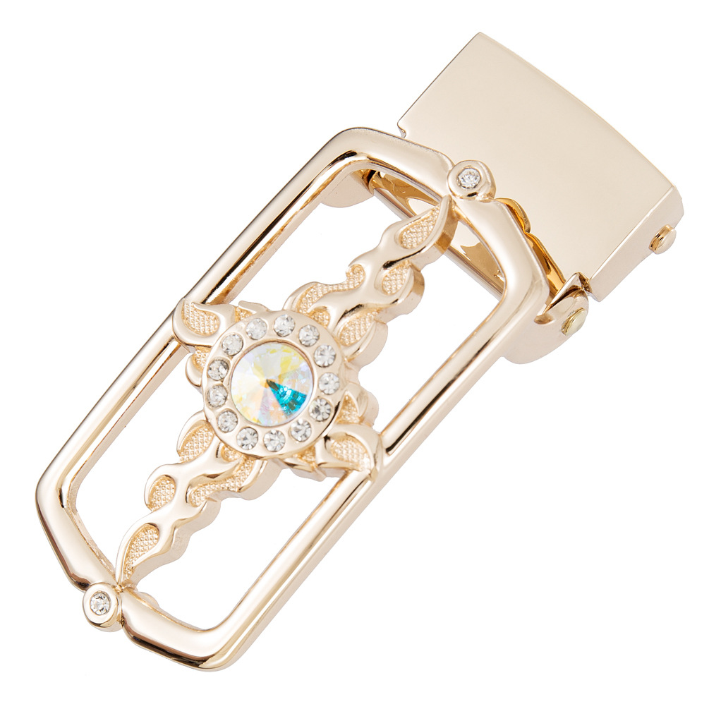 5cm 平滑扣 板扣 腰带头  女士皮带扣ly25-25158