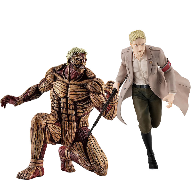 gsc pop up 进击的巨人 成年 莱纳 布朗 艾伦 耶格尔 手办模玩