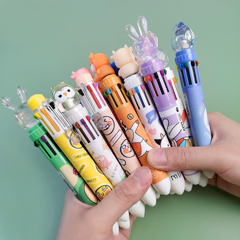 多色圆珠笔日韩