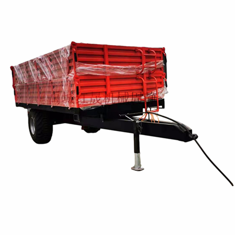 拖拉机拖车斗 红日机械农用拖车 四轮拖拉机牵引拉粮食车斗挂车