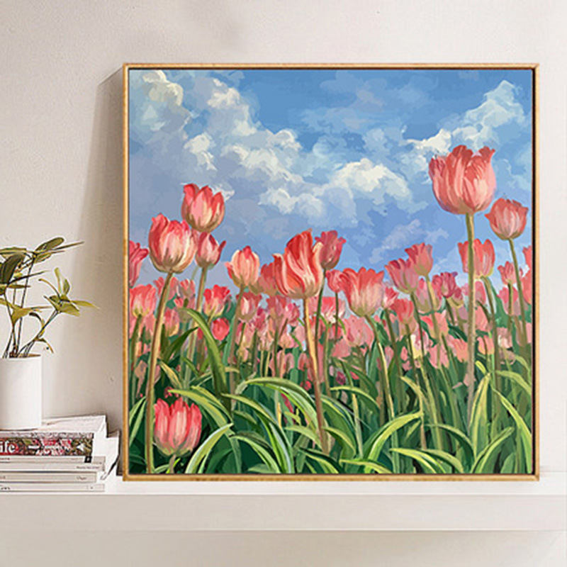 数字油画生日图片