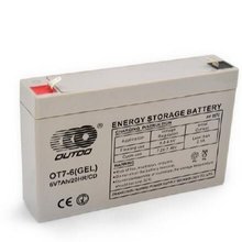 奥特多OUTDO蓄电池OT7-6胶体储能型6V7AH电梯应急照明灯通讯用