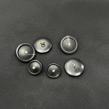 高脚牛角扣西装扣大衣扣高定纽扣金属脚