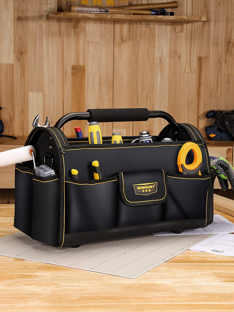 手提工具包多功能工具箱大容量电工包男专用木工工具袋大号