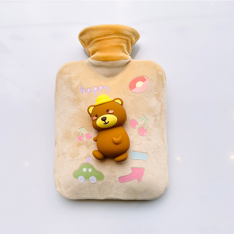 Le Shangxing Creative Chuchu Three-Dimensional Doll Plush Hot Water Bag Children's Students Warm-Keeping Hot Water Bag in Stock