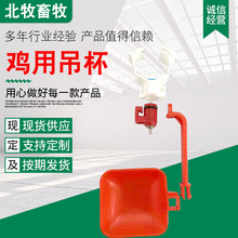 鸡用吊杯饮水器 鸡用钢球乳头饮水器 鸡用乳头吊杯鸡用自动饮水器