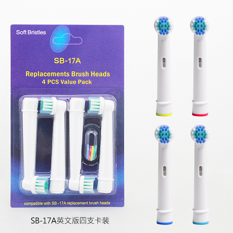 Electric Toothbrush Head Source Manufacturers Adapt to Full Series Oral Ou Le Electric Toothbrush Sb17-a DuPont Bristle