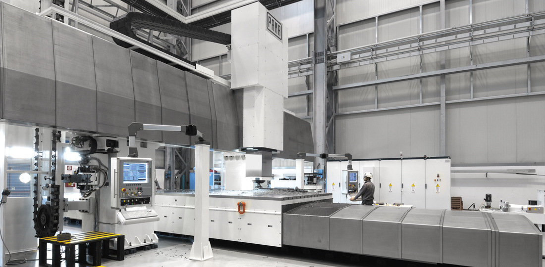 意大利帕玛大型高精度龙门加工中心vertiram-2000gt框架式移动