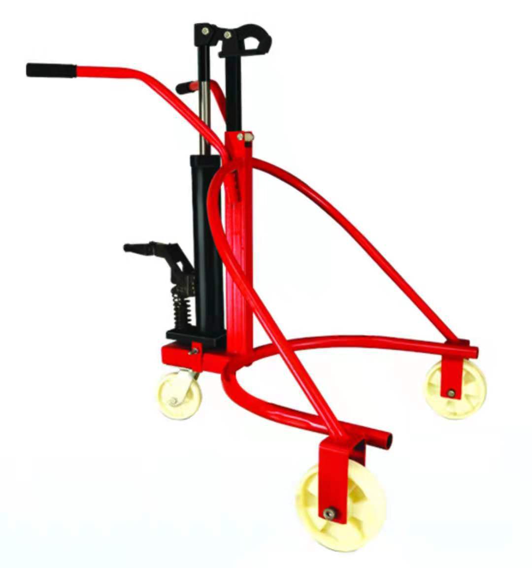 低位油桶搬运车 圆桶倒料车 铁塑两用 电动手动过磅搬运车高起升