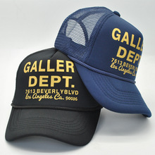 跨境美式GALLERY DEPT字母棒球帽户外卡车司机遮阳帽弯檐鸭舌帽潮