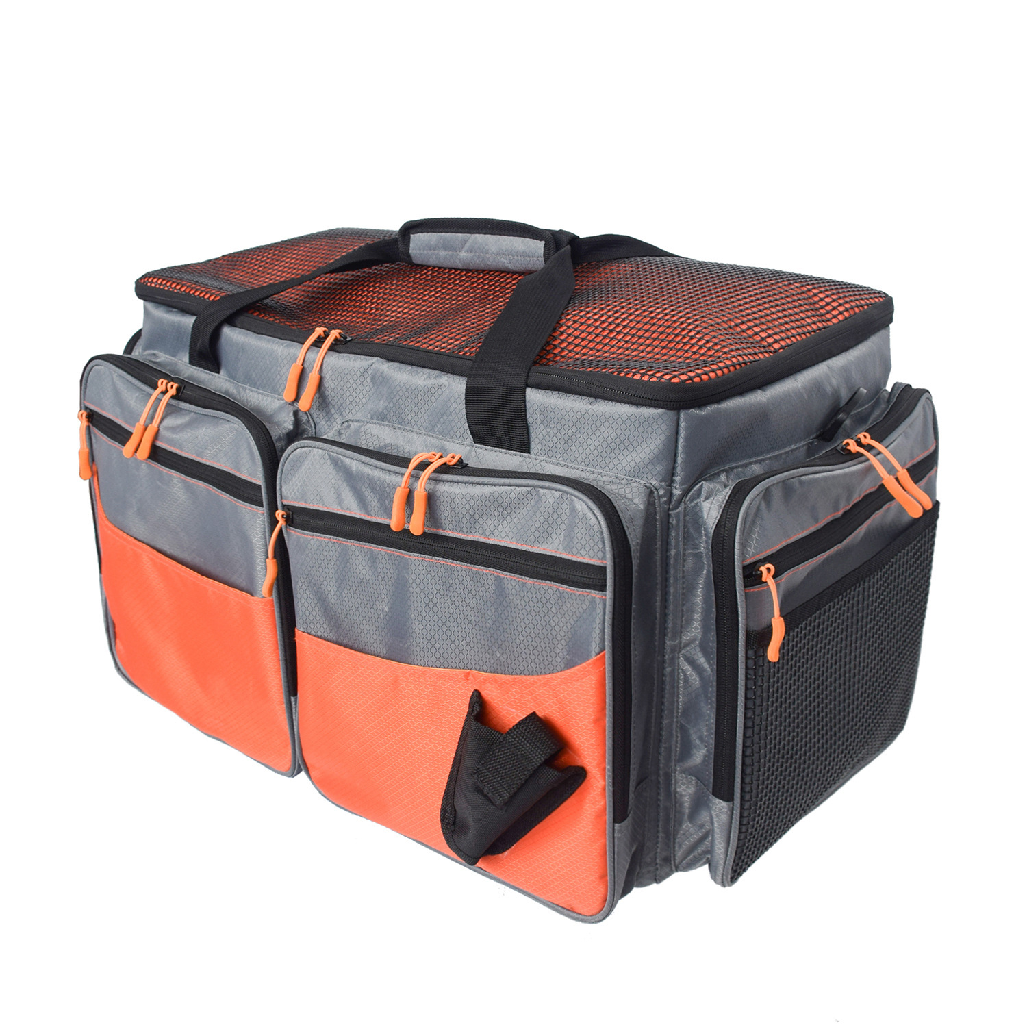 Cross-Border Manufacturers Supply Large Capacity One Shoulder Fishing Bag Color Matching Sea Fishing Fishing Bag