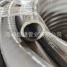 PVC灰色钢丝增强 耐压耐酸碱硅胶材质耐低温 吸痰机配件 抽油软管
