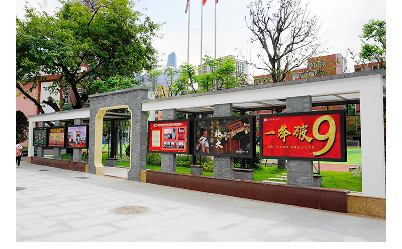 学校户外文化长廊小区广场亭子公园林景观不锈钢廊架设计安装制作