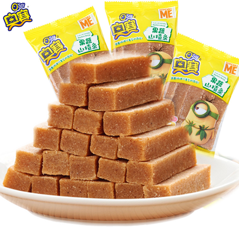 奥赛山楂条散装500g手工无添加儿童散称休闲零食品小包装厂家直销