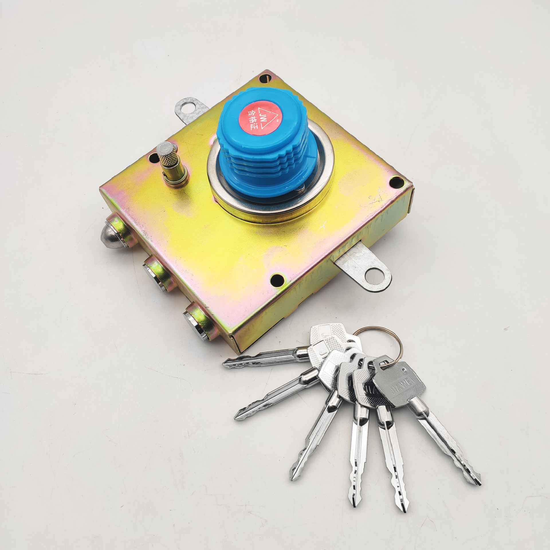 厂家批发 老式自动锁 碰锁 防盗门老式外装锁 入户门碰锁石牛铁门