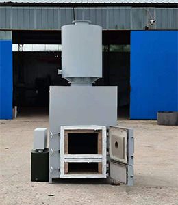 新疆小型垃圾焚烧炉卧式生活垃圾焚烧炉高温热解汽化炉脱漆炉