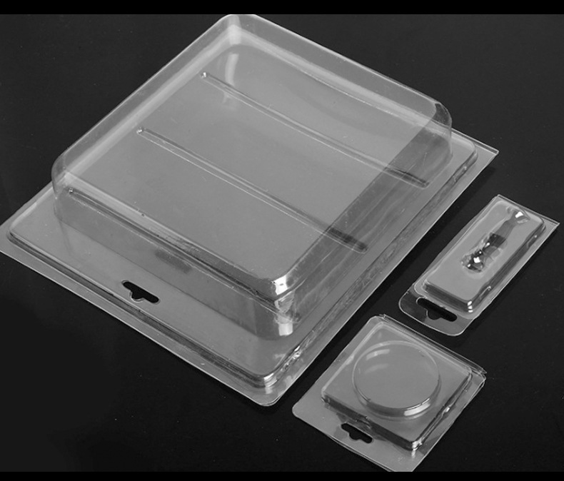 厂家批发折边吸塑泡壳吸卡包装塑料盒pvc吸塑包装盒可定制加工