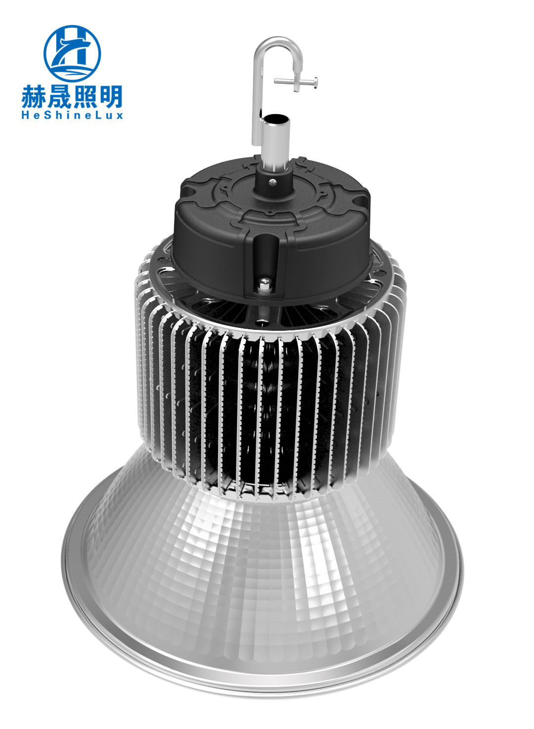 超频三gkh系列鳍片led工矿灯100w150w200w外壳套件天棚灯 厂房灯