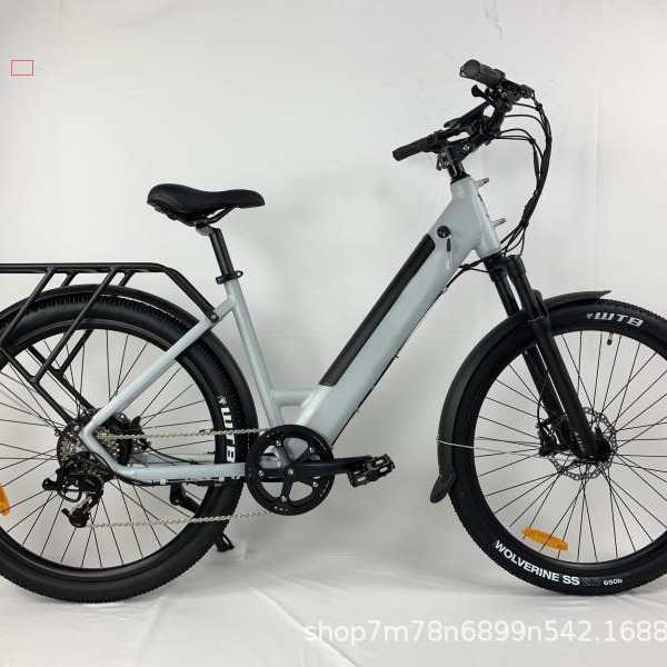 外贸出口电动助力自行车锂电男女变速通勤代步电动车轻便电瓶车