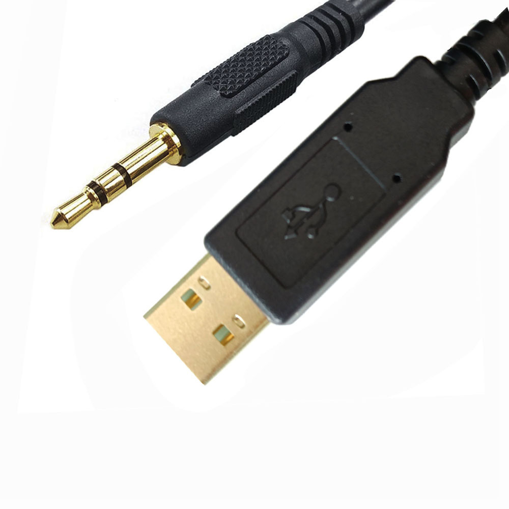 ftdi usb rs232转音插头调试线3.