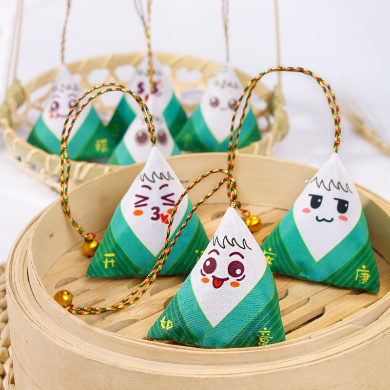 端午节粽子香包diy材料包驱蚊儿童手工香囊空袋汽车挂件小礼物