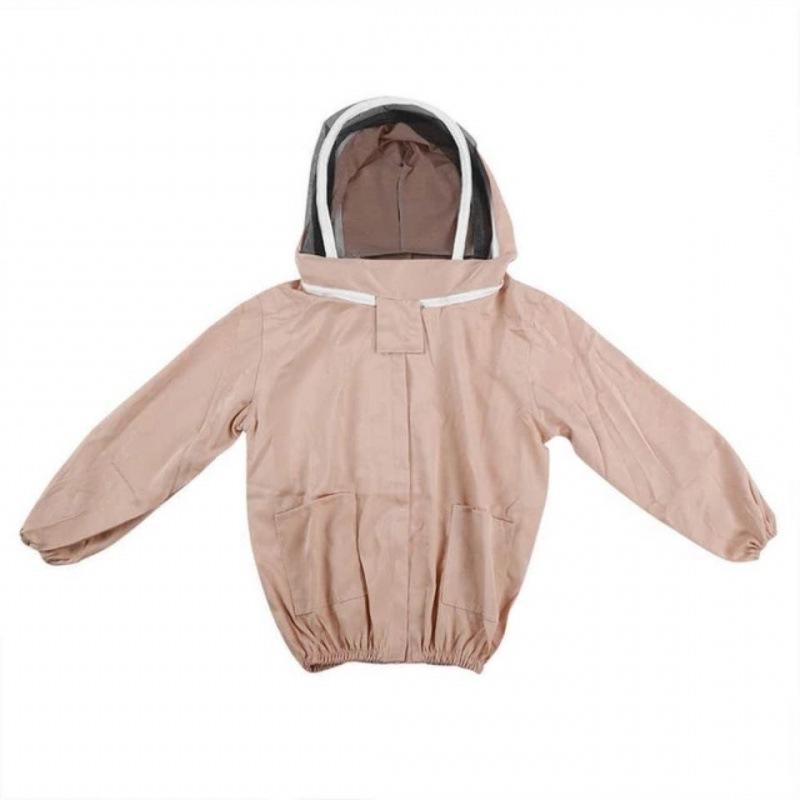 防蜂服全套透气型专用蜜蜂衣服防蜂帽养蜂工具加厚分体半身防蜂衣