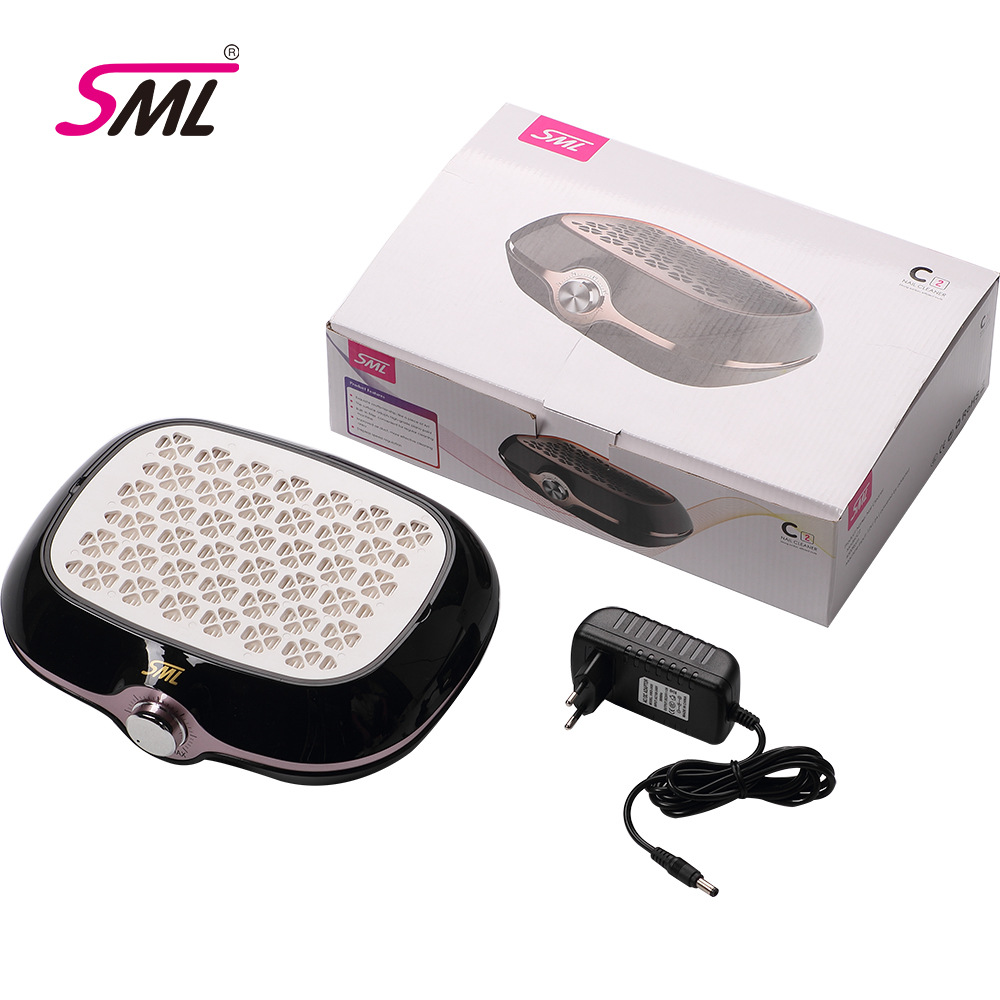 Sml Manicure Cleaner Mute Polishing a Suction Machine High Power Nail Dust Cleaner Nail Polish Remover 68W