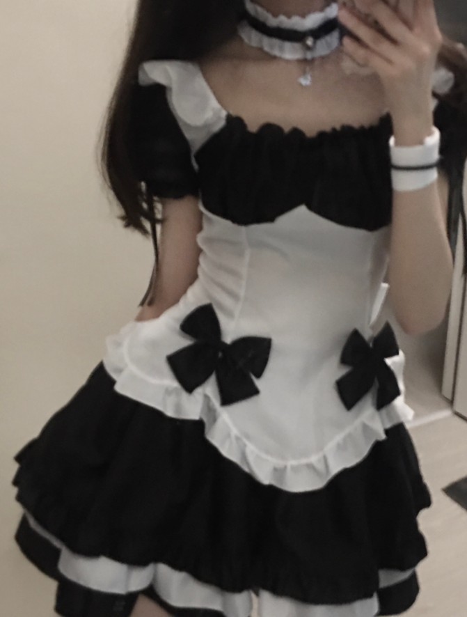 女仆装cos服蕾丝可爱学生女装大佬女佣连衣裙穹妹cosplay女仆套装