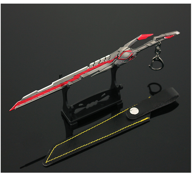 吞噬星空周边 罗峰九系战刀带皮套合金武器摆件兵器收藏学生玩具