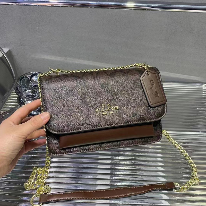 Foreign Trade Printing Alphabet Small Square Bag European American Fashion Floral Print Chain Bag Shoulder Messenger Bag out Shoulder Bag Wholesale