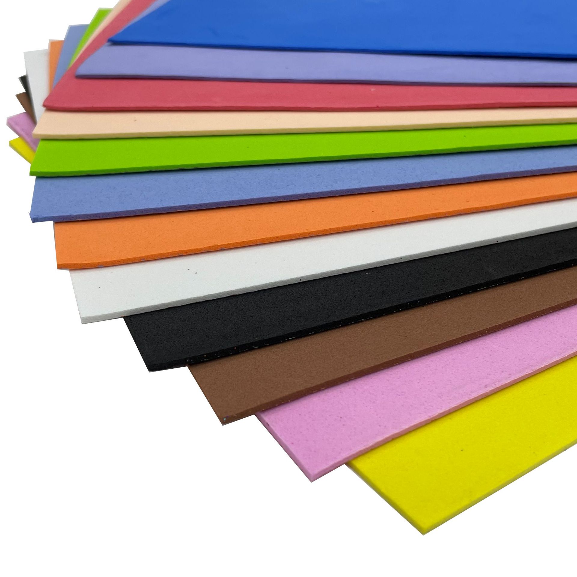 源头厂家 eva海绵纸 2mm不带胶 高弹eva幼儿园手工 a4 a3工厂现货