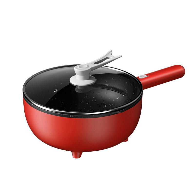 长虹多功能电炒锅家用电热锅电锅煮饭蒸炖一体式插电炒菜锅