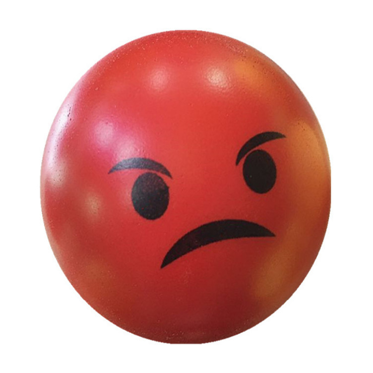 pu海球康复握力球挤压球发泡弹力球儿童玩具压力球