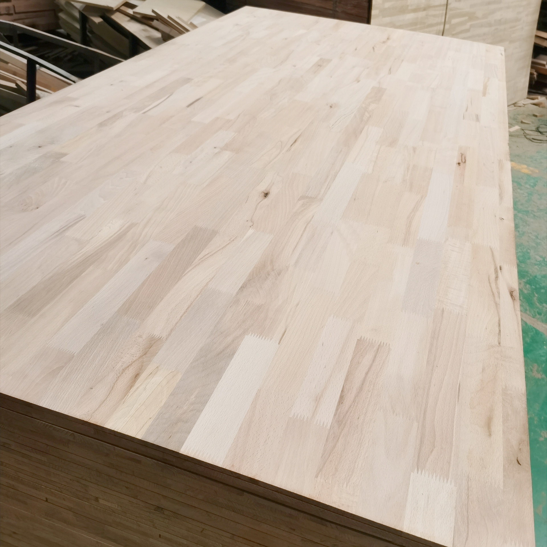 榉木实木指接拼板15mm榉木板指接板桌面定制加工榉木指接床板台板