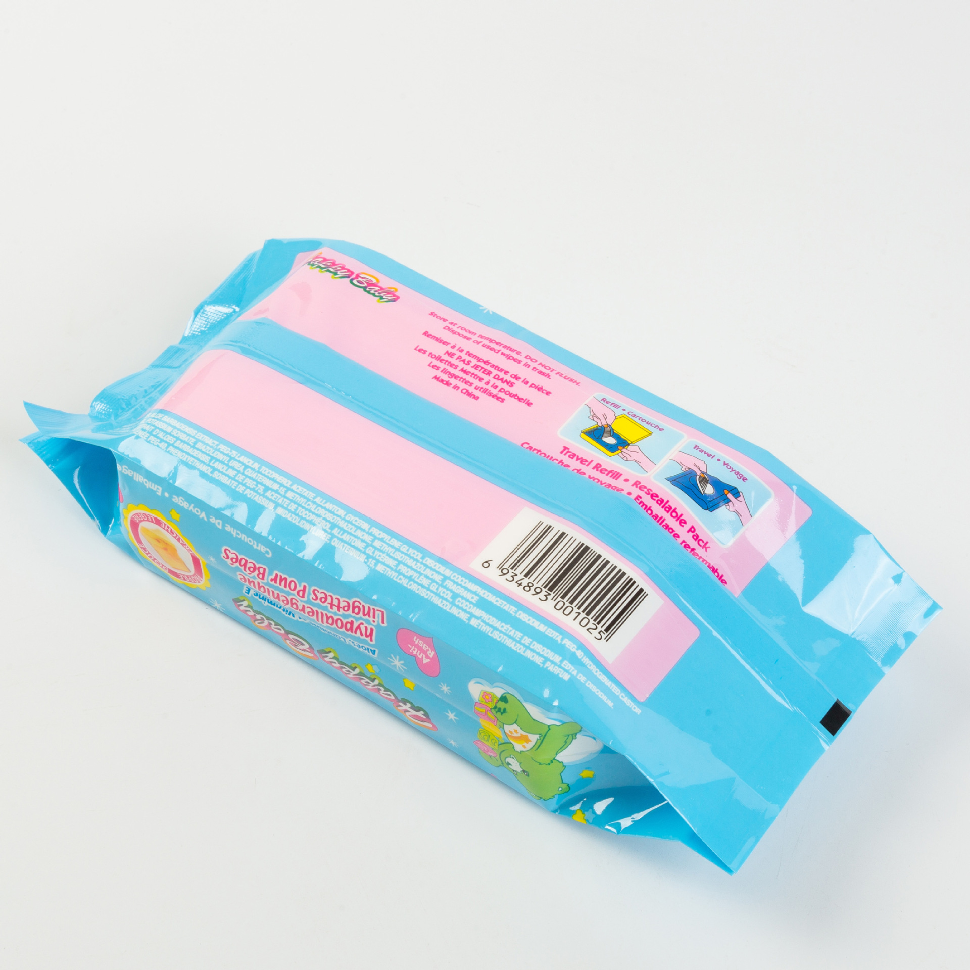 80-Piece Soft Skin-Friendly Baby Hand Cleaning Wipes Convenient 80-Piece Disinfection Wipes Can Be Customized