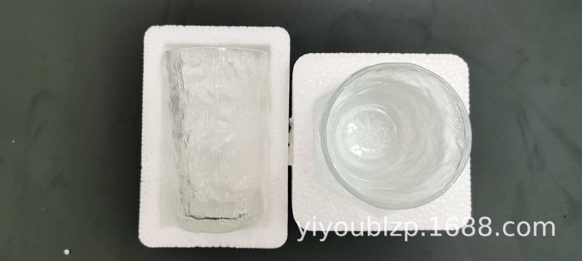 Glass Cup Ins Style New Glacier Cup Simple Breakfast Cup Milk Cup Good-looking Glass Water Cup Gift