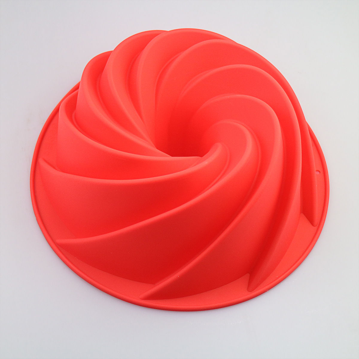 silicone single large whirlpool baking pan cyclone-shaped cake mold spiral gogohoff diy baking tool